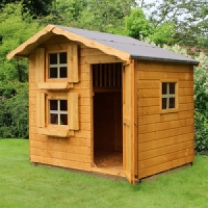 Mercia 7 x 5ft Wooden Double Storey Playhouse with Assembly