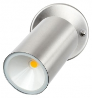 Wickes  Luceco LED Single Head Stainless Steel Adjustable Wall Light