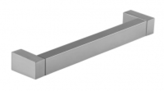 Wickes Georgia Square Bar Handle - Stainless Steel Effect 28