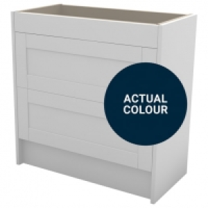 Wickes  Duarti By Calypso Highwood 800mm Slimline 2 Drawer Floor Sta