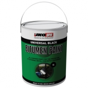 Wickes  Ikopro Bitumen Paint - Black 5L