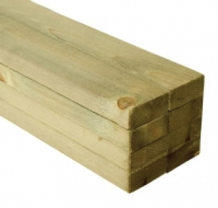 Wickes Treated Sawn Timber - 22 x 47 x 1800mm - Pack of 8