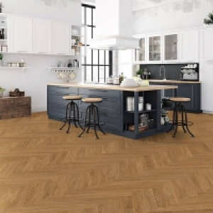 Spc Kraus Rigid Core Herringbone Luxury Vinyl Floor Tile - Weave