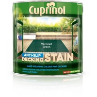 Homebase Cuprinol Cuprinol Anti-Slip Decking Stain - Vermont Green - 2.5L