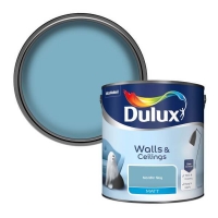 Homebase Dulux Dulux Matt Nordic Sky Matt Emulsion Paint - 2.5L