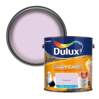 Homebase Dulux Dulux Easycare Washable & Tough Pretty Pink Matt Paint - 2.5