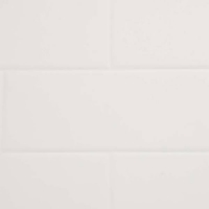 Wetwall Pure White - 1200mm - Horizontal Panel - Composite