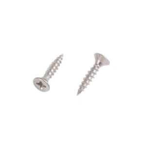 Stainless Steel 304 Homebase Stainless Steel Single Thread Screw 4 X 20mm 25 Pac