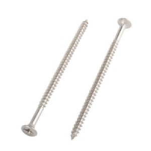 Homebase Stainless Steel 304 Homebase Stainless Steel Single Thread Screw 4 X 75mm 25 Pac