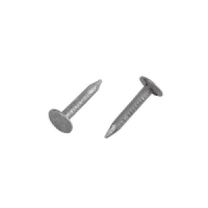 Homebase Carbon Steel Homebase Galvanised Felt Nails 20mm - 250g