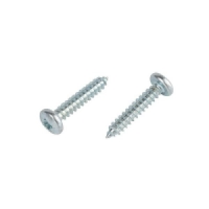 Homebase Carbon Steel Homebase Zinc Plated Self Tapping Screw Pan Head 5 X 25mm 10