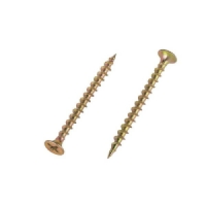 Carbon Steel Homebase Yellow Zinc Plated Bugle Head Deck Screw 4 X 50mm 5