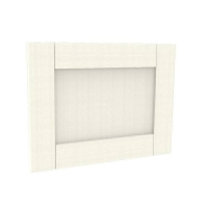 Homebase Solid/veneer Ash Timber Shaker Ivory Painted Integrated Extractor Door (597x4