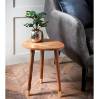 BMStores  Monterey Oval Side Table - Mango Wood