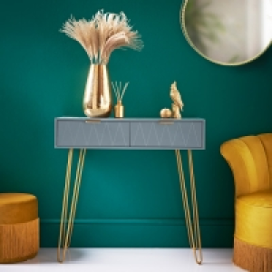 Loft Studio Console Table - Grey
