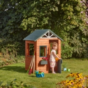 My First Wooden Playhouse