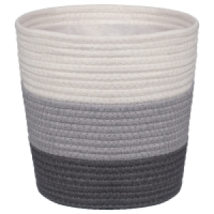 BMStores  Scandi Coast Cotton Rope Plant Basket