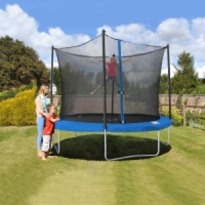 BMStores  Trampoline & Enclosure 12ft