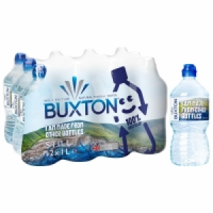 Buxton Still Water 12 x 1L £3.00
