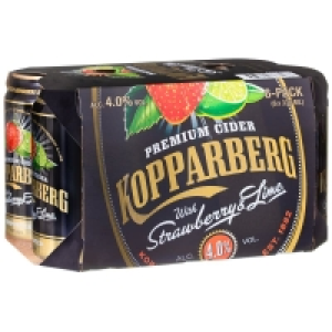 Kopparberg Strawberry & Lime Cider 6 x 330ml £5.99