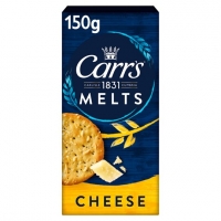 Tesco  Carrs Cheese Melts 150G