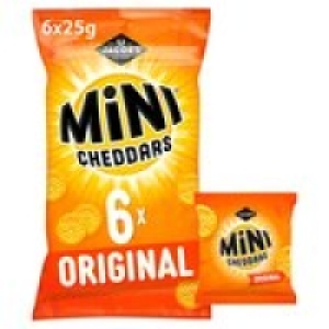 Jacobs Mini Cheddars 6 Original £1.35