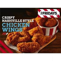 Iceland  TGI Fridays Crispy Nashville Style Chicken Wings 600g