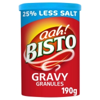 Iceland  Bisto Reduced Salt Gravy Granules 190g