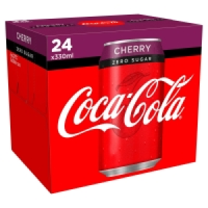 Coca-Cola Zero Sugar Cherry 24 x 330ml &pound;8.00
