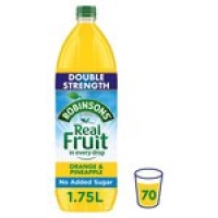 Morrisons  Robinsons Double Concentrate Orange & Pineapple Squash