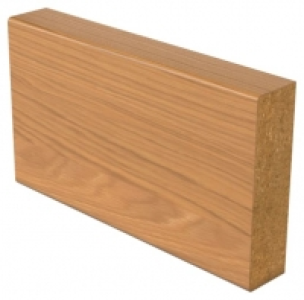 Wickes  Square Edge Oak Veneer Architrave - 18 x 69mm x 2.1m - Pack 