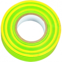 Wickes  Wickes Electrical Insulation Tape - Green & Yellow 20m
