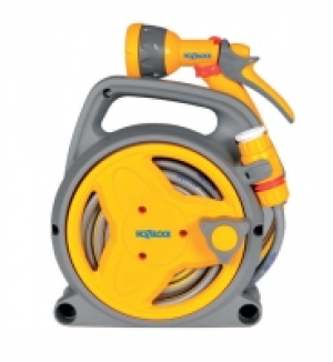 Wickes  Hozelock Pico Hose Pipe Reel with Spray Gun - 10m