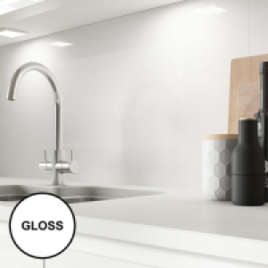 AluSplash Splashback - Ice White 900 x 800mm