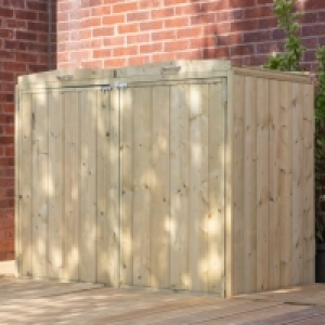 Mercia 2 x 2ft Double Premium Timber Bin Store