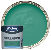 Wickes  Wickes Jewel Green - No.845 Vinyl Matt Emulsion Paint - 2.5L