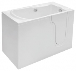 Wickes  Wickes Freedom Straight Right Hand Easy Access Bath - 1270 x