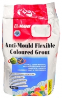 Wickes  Mapei Anti-Mould Flexible Coloured Tile Grout Ivory 5kg