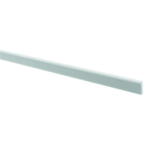 Wickes PVCu White Cloaking Profile 45 x 2500mm &pound;5.75