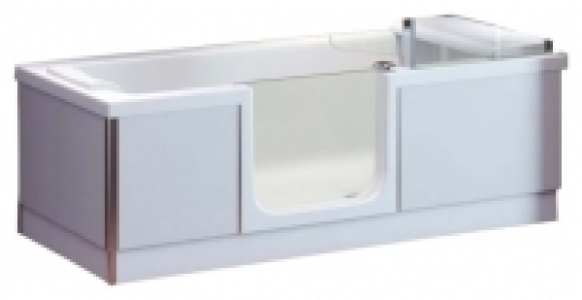 Wickes  Wickes Style Left Hand Easy Access Bath - 1700 x 750mm