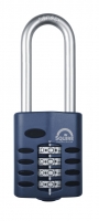 Wickes  Squire Combination Padlock with Extra Long Hardened Steel Sh