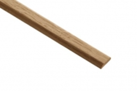 Wickes  Wickes White Oak D-shape Moulding - 34mm x 8mm x 2.4m