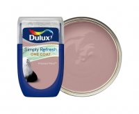 Wickes  Dulux Simply Refresh One Coat Paint - Pressed Petal Tester P