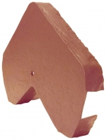 Wickes  Envirotile Plastic Lightweight Terracotta Gable End Cap - 28