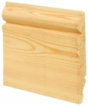 Wickes  Torus / Ogee Natural Pine Skirting - 19mm x 144mm x 4.2m