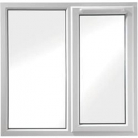 Wickes  Euramax uPVC White Right Hung Casement Window - 1190 x 1010m