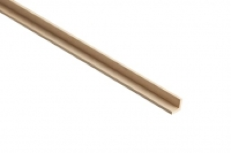 Wickes Light Hardwood Square Corner Moulding - 21mm x 21mm x