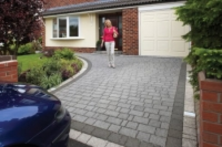 Wickes  Marshalls Argent Priora Driveway Textured Block Paving Pack 