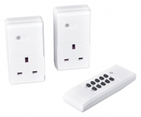 Wickes  Masterplug Remote Control Socket 13A Rated 2 Pack