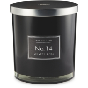 Velvety Rose Hurricane Candle